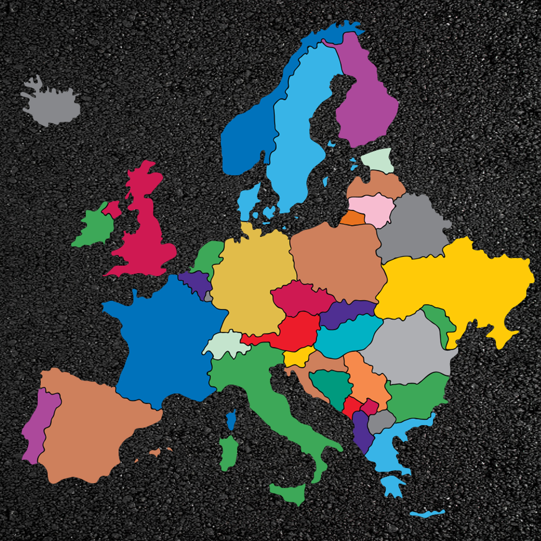 146-Map Of Europe - pavemarkingco.com.au